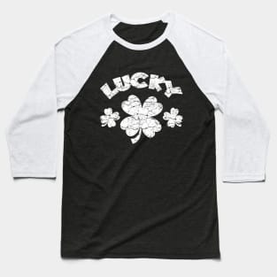 Funny T-Shirt Lacky Happy St Patrick's Day Baseball T-Shirt